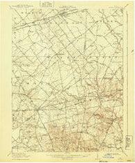 Sabina Ohio Historical topographic map, 1:62500 scale, 15 X 15 Minute, Year 1917