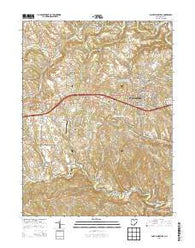 Saint Clairsville Ohio Historical topographic map, 1:24000 scale, 7.5 X 7.5 Minute, Year 2013