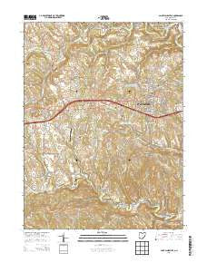 Saint Clairsville Ohio Historical topographic map, 1:24000 scale, 7.5 X 7.5 Minute, Year 2013