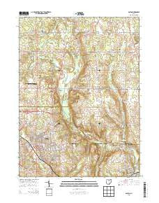 Salem Ohio Historical topographic map, 1:24000 scale, 7.5 X 7.5 Minute, Year 2013