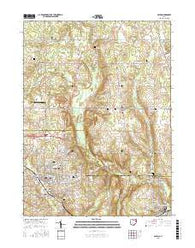 Salem Ohio Current topographic map, 1:24000 scale, 7.5 X 7.5 Minute, Year 2016
