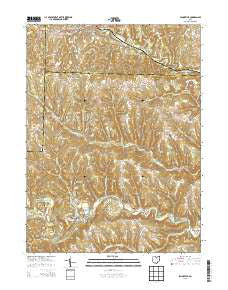 Salineville Ohio Historical topographic map, 1:24000 scale, 7.5 X 7.5 Minute, Year 2013