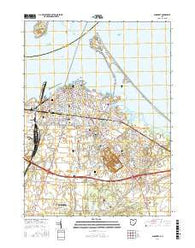 Sandusky Ohio Current topographic map, 1:24000 scale, 7.5 X 7.5 Minute, Year 2016