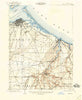 Sandusky Ohio Historical topographic map, 1:62500 scale, 15 X 15 Minute, Year 1904