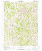 Sarahsville Ohio Historical topographic map, 1:24000 scale, 7.5 X 7.5 Minute, Year 1961