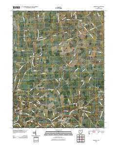 Sardinia Ohio Historical topographic map, 1:24000 scale, 7.5 X 7.5 Minute, Year 2010