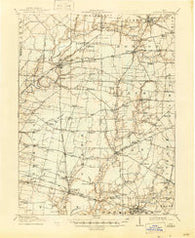 Sardinia Ohio Historical topographic map, 1:62500 scale, 15 X 15 Minute, Year 1917