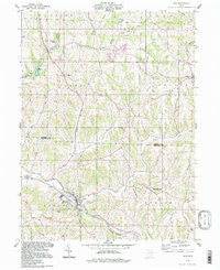 Scio Ohio Historical topographic map, 1:24000 scale, 7.5 X 7.5 Minute, Year 1994