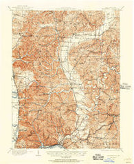 Sciotoville Ohio Historical topographic map, 1:62500 scale, 15 X 15 Minute, Year 1911