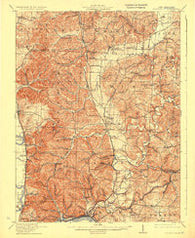 Sciotoville Ohio Historical topographic map, 1:62500 scale, 15 X 15 Minute, Year 1913