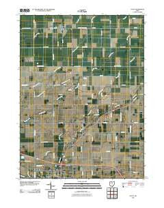 Scott Ohio Historical topographic map, 1:24000 scale, 7.5 X 7.5 Minute, Year 2010