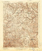 Seaman Ohio Historical topographic map, 1:62500 scale, 15 X 15 Minute, Year 1918