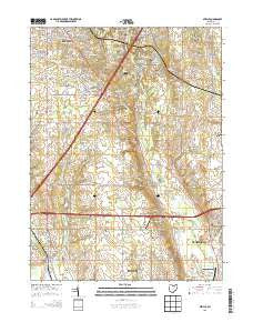 Seville Ohio Historical topographic map, 1:24000 scale, 7.5 X 7.5 Minute, Year 2013