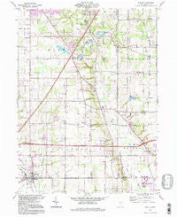 Seville Ohio Historical topographic map, 1:24000 scale, 7.5 X 7.5 Minute, Year 1994