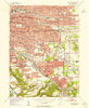 Shaker Heights Ohio Historical topographic map, 1:24000 scale, 7.5 X 7.5 Minute, Year 1953
