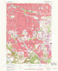 Shaker Heights Ohio Historical topographic map, 1:24000 scale, 7.5 X 7.5 Minute, Year 1963