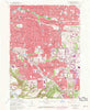 Shaker Heights Ohio Historical topographic map, 1:24000 scale, 7.5 X 7.5 Minute, Year 1963