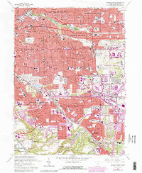 Shaker Heights Ohio Historical topographic map, 1:24000 scale, 7.5 X 7.5 Minute, Year 1963