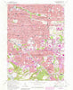 Shaker Heights Ohio Historical topographic map, 1:24000 scale, 7.5 X 7.5 Minute, Year 1963