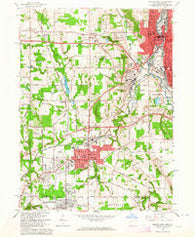 Sharon West Pennsylvania Historical topographic map, 1:24000 scale, 7.5 X 7.5 Minute, Year 1962