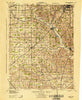 Shauck Ohio Historical topographic map, 1:62500 scale, 15 X 15 Minute, Year 1943