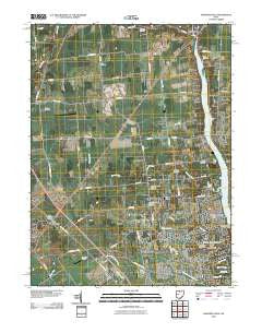 Shawnee Hills Ohio Historical topographic map, 1:24000 scale, 7.5 X 7.5 Minute, Year 2010