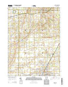 Shelby Ohio Historical topographic map, 1:24000 scale, 7.5 X 7.5 Minute, Year 2013
