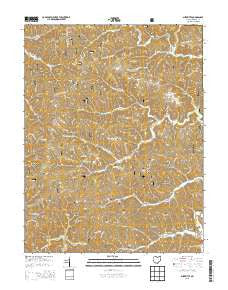 Sherritts Ohio Historical topographic map, 1:24000 scale, 7.5 X 7.5 Minute, Year 2013