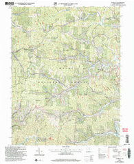 Sherritts Ohio Historical topographic map, 1:24000 scale, 7.5 X 7.5 Minute, Year 2002
