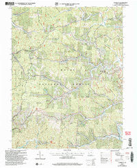 Sherritts Ohio Historical topographic map, 1:24000 scale, 7.5 X 7.5 Minute, Year 2002