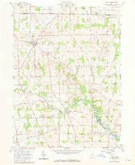 Shiloh Ohio Historical topographic map, 1:24000 scale, 7.5 X 7.5 Minute, Year 1960