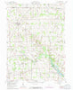 Shiloh Ohio Historical topographic map, 1:24000 scale, 7.5 X 7.5 Minute, Year 1960