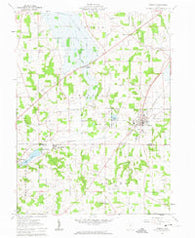 Shreve Ohio Historical topographic map, 1:24000 scale, 7.5 X 7.5 Minute, Year 1961