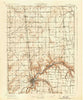 Sidney Ohio Historical topographic map, 1:62500 scale, 15 X 15 Minute, Year 1913