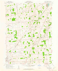 Silver Creek Ohio Historical topographic map, 1:24000 scale, 7.5 X 7.5 Minute, Year 1960