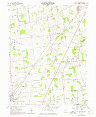 Silver Creek Ohio Historical topographic map, 1:24000 scale, 7.5 X 7.5 Minute, Year 1960