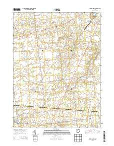Silver Creek Ohio Historical topographic map, 1:24000 scale, 7.5 X 7.5 Minute, Year 2013