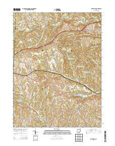 Smithfield Ohio Historical topographic map, 1:24000 scale, 7.5 X 7.5 Minute, Year 2013