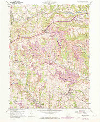 Smithfield Ohio Historical topographic map, 1:24000 scale, 7.5 X 7.5 Minute, Year 1960