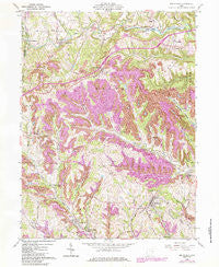 Smithfield Ohio Historical topographic map, 1:24000 scale, 7.5 X 7.5 Minute, Year 1960