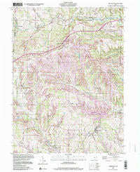 Smithfield Ohio Historical topographic map, 1:24000 scale, 7.5 X 7.5 Minute, Year 1997