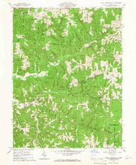 South Bloomingville Ohio Historical topographic map, 1:24000 scale, 7.5 X 7.5 Minute, Year 1961