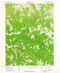 South Bloomingville Ohio Historical topographic map, 1:24000 scale, 7.5 X 7.5 Minute, Year 1961