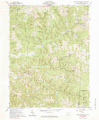 South Bloomingville Ohio Historical topographic map, 1:24000 scale, 7.5 X 7.5 Minute, Year 1961
