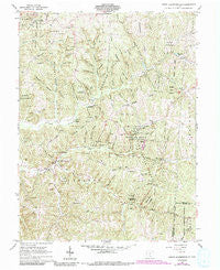 South Bloomingville Ohio Historical topographic map, 1:24000 scale, 7.5 X 7.5 Minute, Year 1961