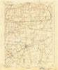 South Charleston Ohio Historical topographic map, 1:62500 scale, 15 X 15 Minute, Year 1907