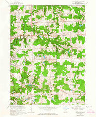 South Russell Ohio Historical topographic map, 1:24000 scale, 7.5 X 7.5 Minute, Year 1963