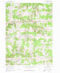 South Russell Ohio Historical topographic map, 1:24000 scale, 7.5 X 7.5 Minute, Year 1963