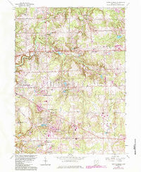 South Russell Ohio Historical topographic map, 1:24000 scale, 7.5 X 7.5 Minute, Year 1963
