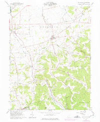 South Salem Ohio Historical topographic map, 1:24000 scale, 7.5 X 7.5 Minute, Year 1961